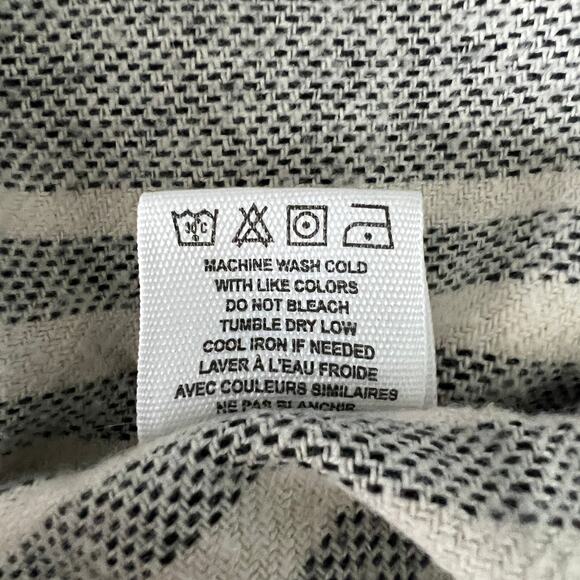 Billabong Live Out Loud Striped Open Front Blazer Jacket Size Small - Picture 9 of 10